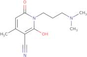 1-[3-(Dimethylamino)propyl]-6-hydroxy-4-methyl-2-oxo-1,2-dihydropyridine-3-carbonitrile