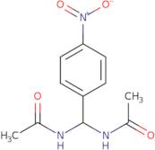 N-[Acetylamino-(4-nitro-phenyl)-methyl]-acetamide