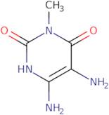 5,6-Diamino-3-methyluracil, hemihydrate