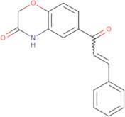 6-(3-Phenylprop-2-enoyl)-3,4-dihydro-2H-1,4-benzoxazin-3-one