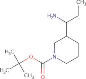 3-(1-Aminopropyl)-1-boc-piperidine