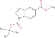 Indazole-1,5-dicarboxylic acid 1-tert-butyl ester 5-methyl ester