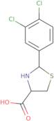 (4S)-2-(3,4-Dichlorophenyl)-1,3-thiazolidine-4-carboxylic acid