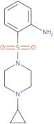 2-(4-Cyclopropylpiperazine-1-sulfonyl)aniline