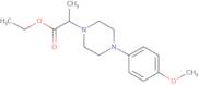Ethyl 2-[4-(4-methoxyphenyl)-piperazin-1-yl]propanoate