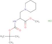 2-tert-Butoxycarbonylamino-3-piperidin-1-yl-propionic acid methyl ester hydrochloride