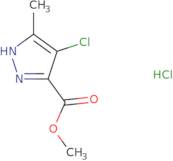 Methyl 4-chloro-5-methyl-1H-pyrazole-3-carboxylate hydrochloride