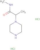 N-Methyl-2-(piperazin-1-yl)propanamide dihydrochloride