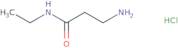 3-Amino-N-ethyl-propanamide hydrochloride