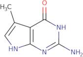 2-Amino-5-methyl-3H,4H,7H-pyrrolo[2,3-d]pyrimidin-4-one