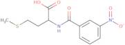 4-(Methylthio)-2-[(3-nitrobenzoyl)amino]butanoic acid