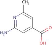 2-amino-6-methylpyridine-4-carboxylic acid