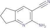 2-Amino-5H,6H,7H-cyclopenta[b]pyridine-3-carbonitrile