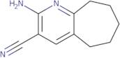 2-Amino-5H,6H,7H,8H,9H-cyclohepta[b]pyridine-3-carbonitrile