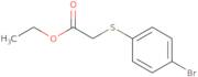 Ethyl 2-(4-bromophenylthio)acetate