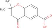 3,4-Dihydro-2,2-dimethyl-4-oxo-2H-1-benzopyran-6-carboxylic Acid