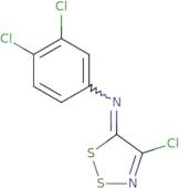 4-Chloro-N-(3,4-dichlorophenyl)dithiazol-5-imine