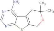 6,6-Dimethyl-5,8-dihydro-6H-7-oxa-9-thia-1,3-diaza-fluoren-4-ylamine