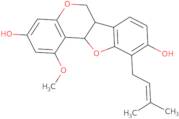 3,9-Dihydroxy-1-methoxy-10-prenylpterocarpan