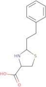 2-(2-Phenylethyl)-1,3-thiazolidine-4-carboxylic acid