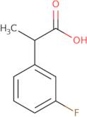 2-(3-fluorophenyl)propanoic acid