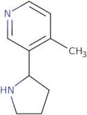 4-Methyl-3-(pyrrolidin-2-yl)pyridine