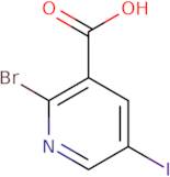 2-Bromo-5-iodonicotinic acid