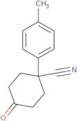 1-(4-Methylphenyl)-4-oxocyclohexane-1-carbonitrile