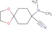 8-(Dimethylamino)-1,4-dioxaspiro[4.5]decane-8-carbonitrile