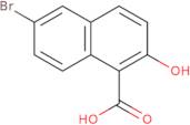 6-Bromo-2-hydroxynaphthalene-1-carboxylic acid