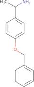 1-[4-(Benzyloxy)phenyl]ethanamine