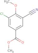 Methyl 3-chloro-5-cyano-4-methoxybenzoate