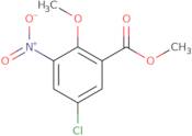 5-Chloro-2-methoxy-3-nitro-benzoic acid methyl ester