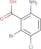 2-Bromo-3-chloro-6-amino benzoic acid