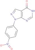 1-(4-Nitrophenyl)-1H,4H,5H-pyrazolo[3,4-d]pyrimidin-4-one