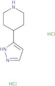 4-(1H-Pyrazol-3-yl)piperidine dihydrochloride