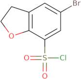 5-Bromo-2,3-dihydro-1-benzofuran-7-sulfonylchloride