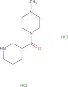 1-Methyl-4-(piperidine-3-carbonyl)piperazine dihydrochloride