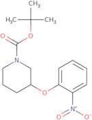 Tert-butyl 3-(2-nitrophenoxy)piperidine-1-carboxylate