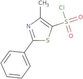 4-Methyl-2-phenyl-1,3-thiazole-5-sulfonyl chloride