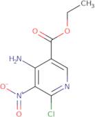 Ethyl 4-amino-6-chloro-5-nitronicotinate