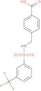 4-(((3-(Trifluoromethyl)phenyl)sulfonamido)methyl)benzoic acid