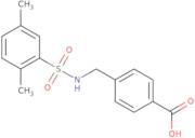 4-[(2,5-dimethylbenzenesulfonamido)methyl]benzoic acid