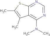 N,N,5,6-Tetramethylthieno[2,3-d]pyrimidin-4-amine