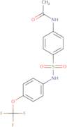 N-(4-(((4-(trifluoromethoxy)phenyl)amino)sulfonyl)phenyl)ethanamide