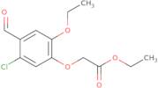 Ethyl (5-chloro-2-ethoxy-4-formylphenoxy)acetate