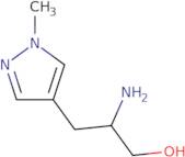 2-Amino-3-(1-methylpyrazol-4-yl)propan-1-ol