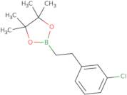 (3-Chlorophenethyl)boronic acid pinacol ester