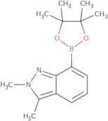 2,3-Dimethyl-7-(4,4,5,5-tetramethyl-1,3,2-dioxaborolan-2-yl)-2H-indazole