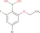 2-Fluoro-4-bromo-6-ethoxyphenylboronic acid